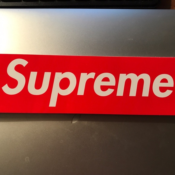 100% authentic Supreme box logo sticker - Picture 2 of 2